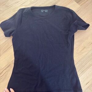 Aritzia golden Black workout top